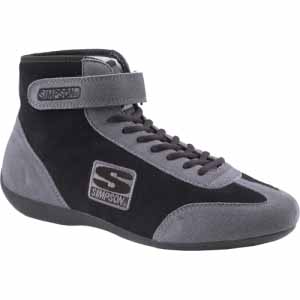Simpson Mid Top Shoe Gray/Blk